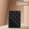 Cuaderno Profesional Ferrini 6pk Doble Aro Unicolor 120h Color CUADRO
