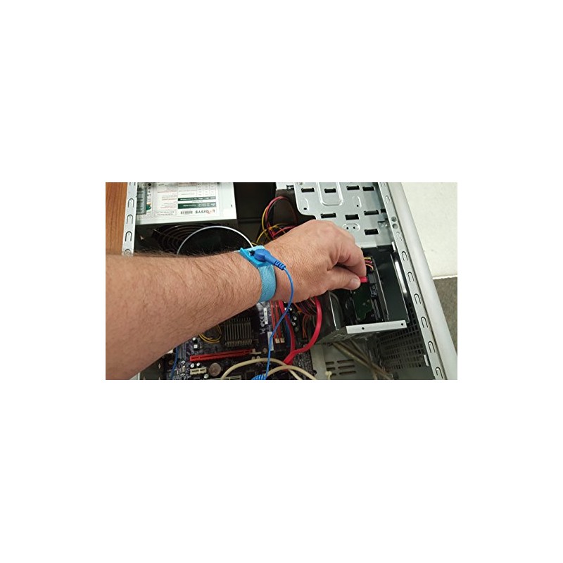 Corpco ESD Anti-Static Wrist Strap with Removable Cable - Expandable