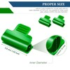 40 Pieces Greenhouse Clamps Film Row Cover Netting Tunnel Hoop