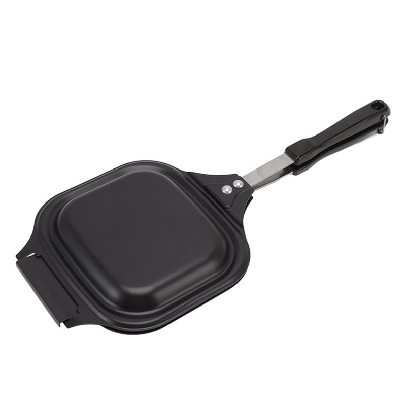 Frying Pan Even Heating Easy Cleaning Double Sided Iron Pancake