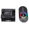 RGB LED Touch Remote Controller RF Wireless 6 Keys Circular