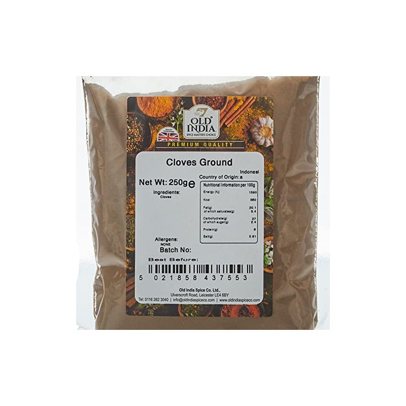 Old India Cloves Ground 250g