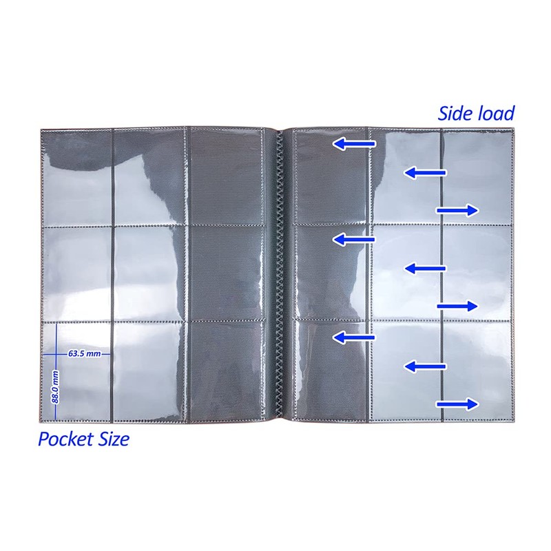 Arkero-G 18-Pocket Pro Binder Album for 360 Cards