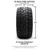 Xcomp Gladiator 23x10-15 DOT Golf Cart Tire Steel Belted -