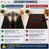Induction Adaptor 14 cm - Removable Insulating Handle - Does