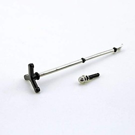 Black Dollhouse Decoration Accessories, 1:12 Dollhouse Miniature Scene Model Microphone with Stand Play Toy, Decortion, Dollhouse Furniture, Doll's Microphone (90 x 18 mm)