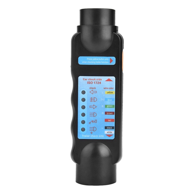 12V Trailer 7 Pin Towing Light Wire Circuit Blue Wiring