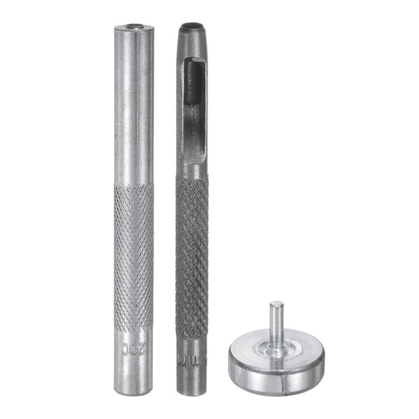 HARFINGTON Eyelet Hole Punch Die Tool 4.5mm/0.18" Leather Hollow Hole