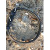 HOGACA Oiled Genuine Leather Dog Collar 786-03.6 1.8 x 50