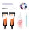 Finger Secret Rhinestone Glue Gel 2PCS- Superior Nail Art Glue