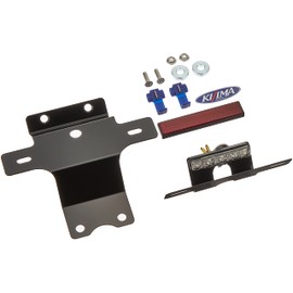 Kijima Yamaha 315-041 Motorcycle Parts Fenderless Kit with Reflector, Majesty S/SMAX Steel/Black