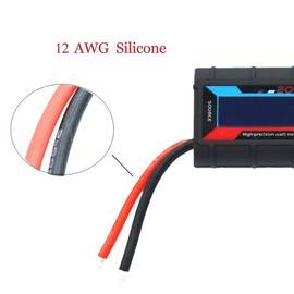 RGBZONE 200Amps High Precision G.T. Power RC Watt Meter and Power Analyzer with Digital LCD Screen