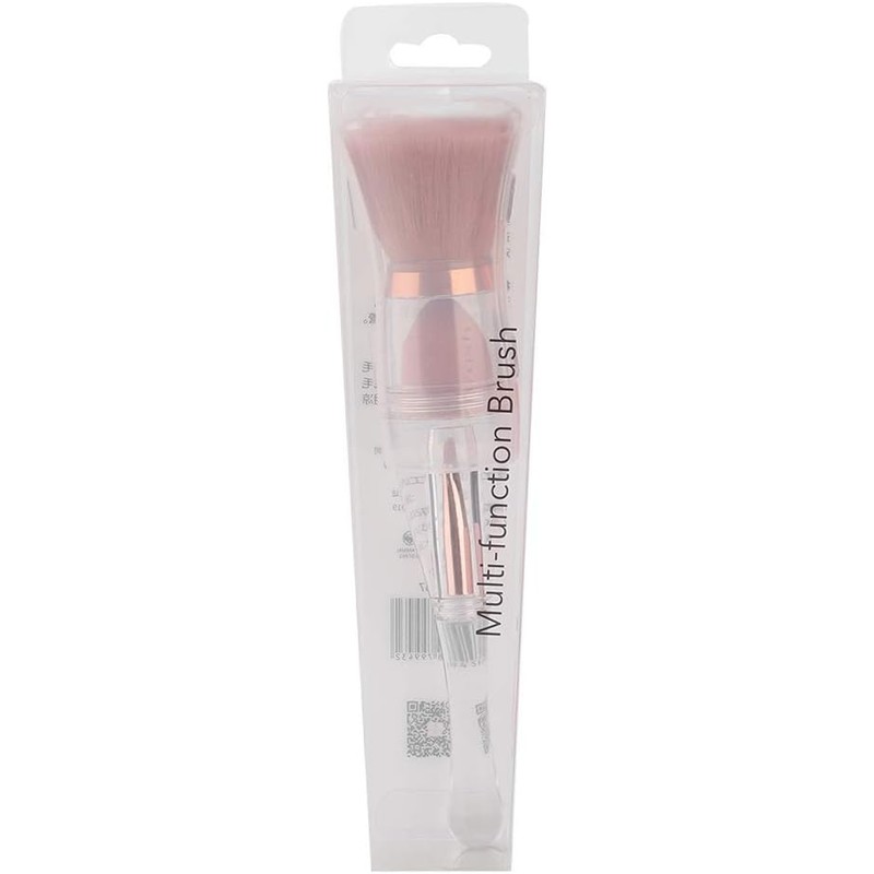 Brocha Cosmética Multifuncional 3 en 1, Base en Polvo, Corrector,