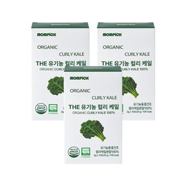 Mompick Organic Curly Curly Hair 3 Boxes / 맘픽 유기농 곱슬 컬리케일 3박스