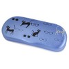 Pearl SO-72 095068 Glasses Case, Blue, Cat and Glasses Hard