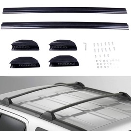 JDMSPEED New Set of 2 Roof Rack Cross Bars Luggage Carrier Replacement for Honda CRV CR-V 2002-2006