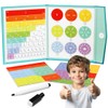 Math Toy Fraction Educational Aids for Fractions, Math Learning Toy,