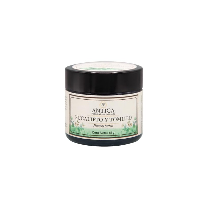 ANTICA Pomada de Eucalipto y Tomillo 45 g c/u, Frescura
