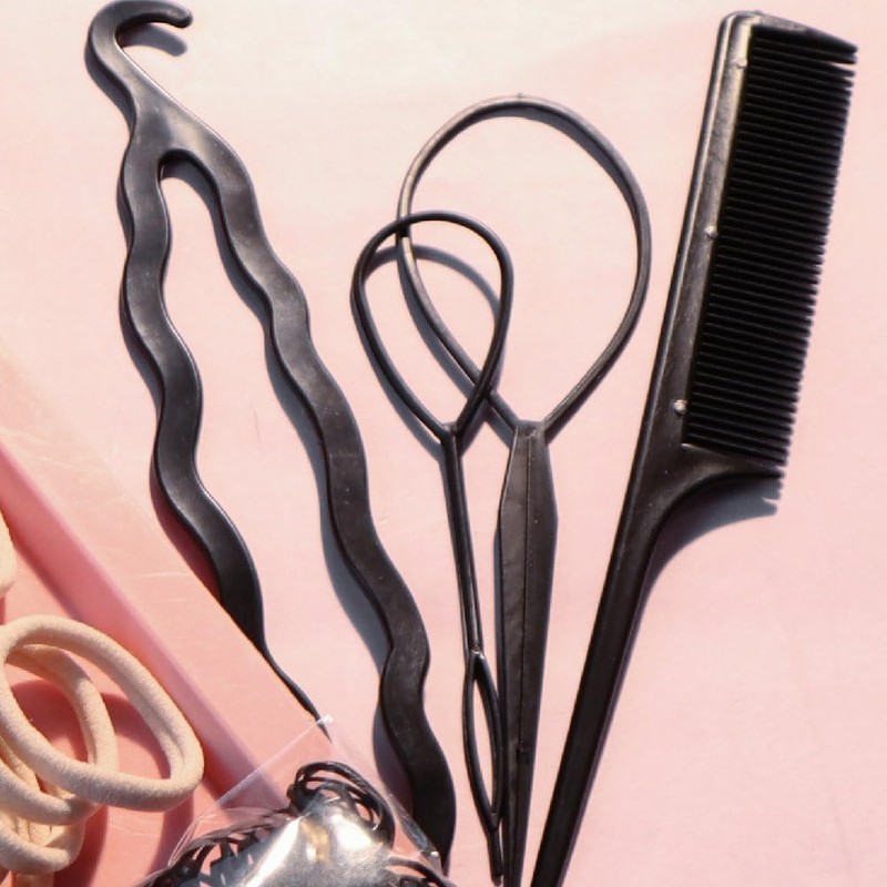 1209PCS Ligas para Cabello,Ligas Elásticas para Niñas y Mujeres, Set