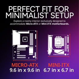 Cooler Master Elite 302 White Micro-ATX High Airflow Minimalist PC Case, 365mm GPU Max, Compatible RTX 5080|RX 7090 XT, 280mm AIO Max, Type C, Tempered Glass, Triple 120mm aRGB PWM Fan, Intakes Grill
