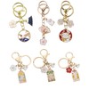 [villageriver] Japanese Souvenir Keychain for Foreigners, Mt. Fuji, Cherry Blossoms,