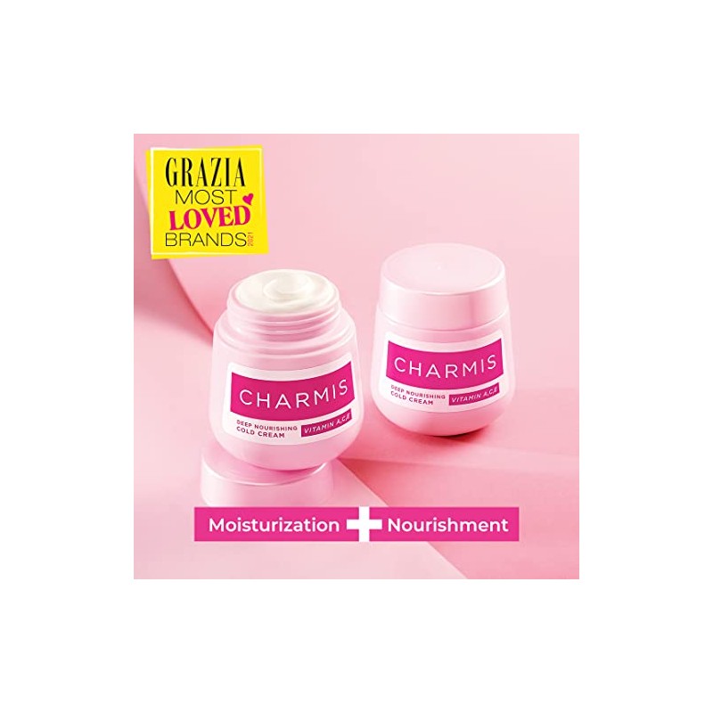 Crema fría hidratante Charmis de 175 ml con vitamina A,