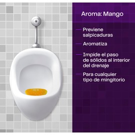 Gel Kleen. Tapete para Mingitorio Antisalpicaduras. Mango