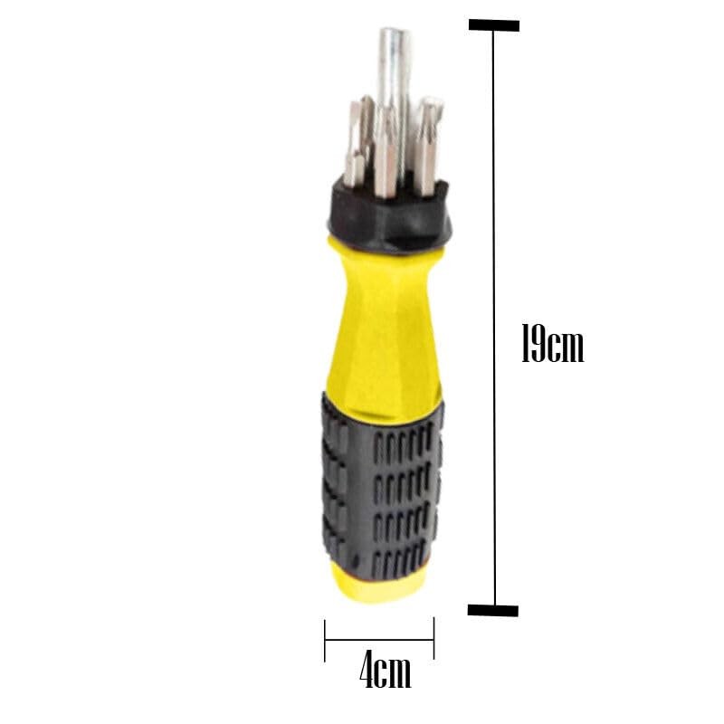 OZSTOCK Ratchet Screwdriver Set 1pcs/2pcs, Scalable Bit Screwdriver Set，Mini Screwdriver