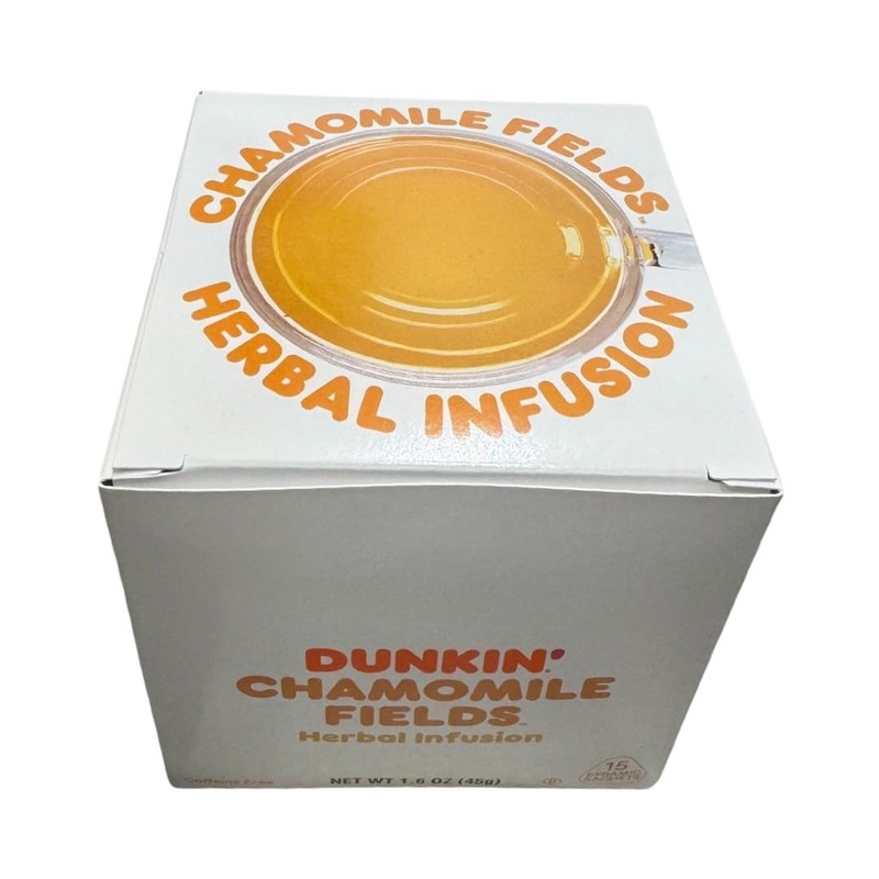 Dunkiin_Donuts Chamomile Fields Herbal Infusion Tea 45 Tea Bags