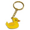 Novel Merk Rubber Ducky - Duck Enamel Keychain with Key