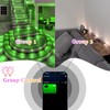 Deck Light RGBW 6 Pack, Φ1.77 Inches RGB/Warm White Light