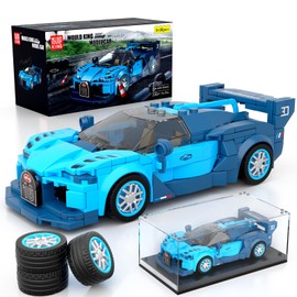 Mould King Speed Champion GT Car Building Kits, MOC Racing Car Toys Model, Vehicle Blocks Set Suitable for Boys to Build, House Decoration Gifts for Kids and Adults 27001 (336 Pcs)