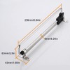 Extendable Clothes Rail, Stainless Steel Wardrobe Rail, Clothes Rail, Adjustable