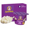 Annie’s White Cheddar Microwave Mac & Cheese with Organic Pasta, Single Serve Macaroni & Cheese Cups, 2.01 OZ, 8 Count