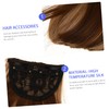 Vaguelly Clip in Bangs for Women Invisible Fake Bangs Hair