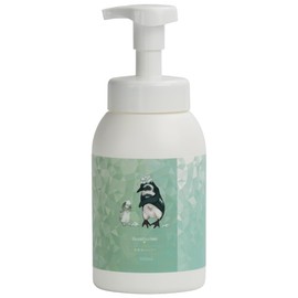 Beauty Simo Penguin Whole Body Foam Shampoo, 23.6 fl oz (600 ml), Cool Shampoo, Body Soap, Family Use, Kids, Moms, Women, Foam Type, Apple-Scent, Washable Whole Body, Refreshing Feeling