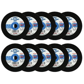 REGIBON Super Cut RSC Cutting Wheel for Metal and Stainless Steel, Moisture Proof Pack, 10 pieces, 4.1 x 0.03 inches (105 x 0.7 mm)