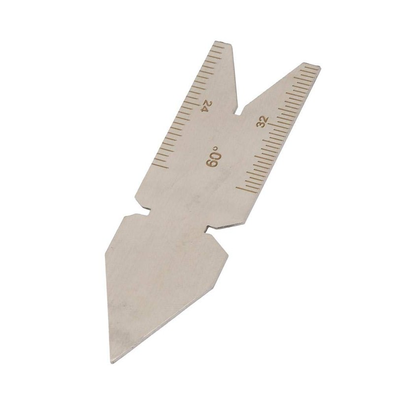 Stainless Steel Fishtail Center Gauge Screw Thread Lathe Cutting Tool