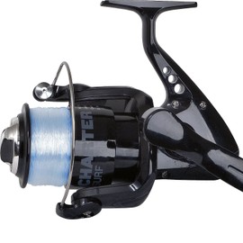 FLADEN CHARTER 70 (1BB) Front Drag Large Fixed Spool Spinning Reel with 20lb line on - Shore, Beach Casting and Boat fishing [11-420-70]