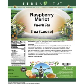Raspberry Merlot Pu-erh Tea (Loose) (8 oz, ZIN: 541996)