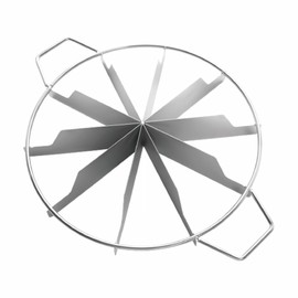 10 Slices Pie Cutter Cookie Cutters Pizza Cutters Stainless Steel Side-Handles