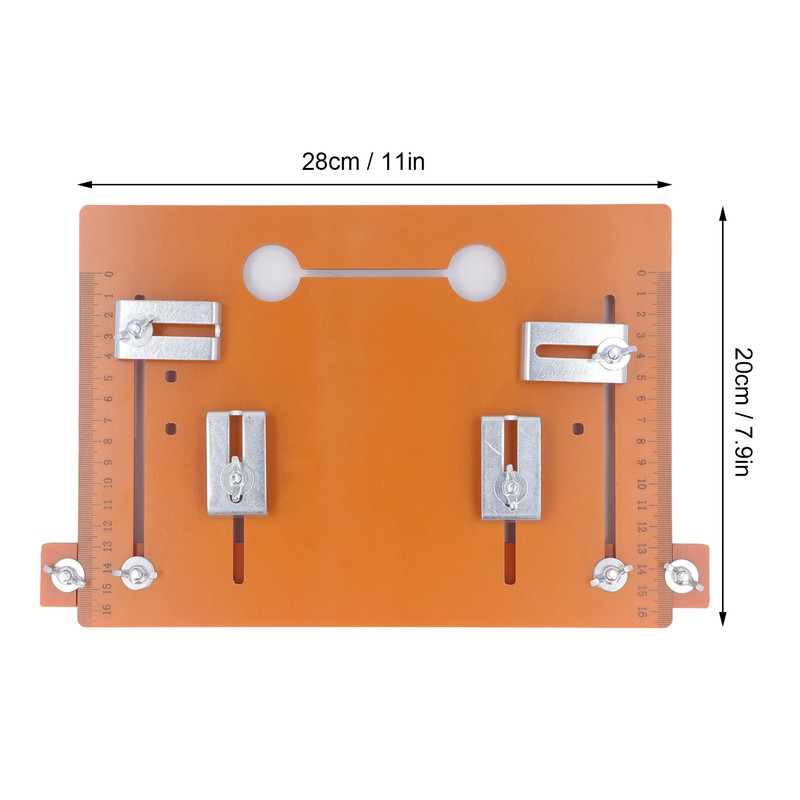 Woodworking Benches Router Flip Plate 20x28cm Hole Free 3cm Margins