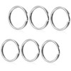 Key Rings, Metal Keychain Rings Split Ring for Home Car