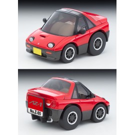 Choro Q Zero Z-80a Auto Zam AZ-1 Red/Gray, Finished Product