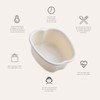 Foot Soaking Bath Basin: Plastic Foot Spa Basin for Soaking