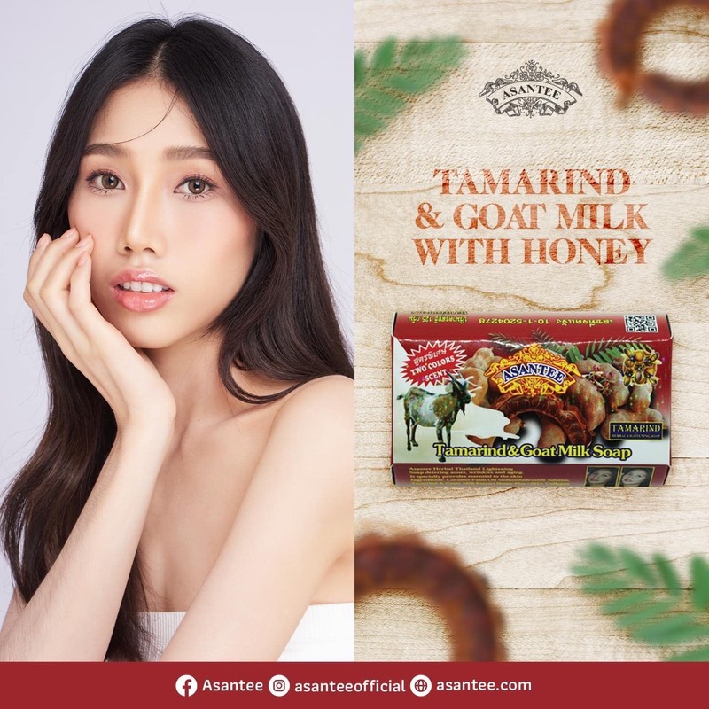 ASANTEE TAMARIND & GOAT MILK HERBAL SOAP 125 G. (Pack