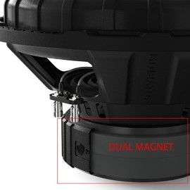 MOBIATOR-12 1600W Max Power Car Subwoofer, 108Oz Magnet, 2 Inch 4 Layer Voice Coil, 4Ohm Easy to Install, Black-S224 (MB-S224)
