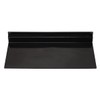 ZAPATERA DE ACRILICO PARA PANEL RANURADO | 50 PZAS (NEGRO)