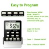 [2 Pack] Outlet Timer, NEARPOW Dual Digital Light Timer with