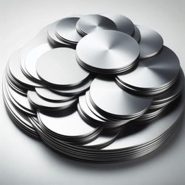 Stainless Steel Round Anchor Plate Base Plate Blank Sheet V2A Diameter 160 x 3 mm